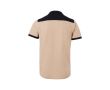 Polo de travail piqué unisexe manches courtes polyester 200 g/m²  couleur beige