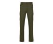 Pantalon multi-poches en sergé, taille élastique 190 g/m² Velilla couleur vert militaire