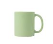 Tasse en céramique mate pour sublimation, intérieur brillant 325 ml couleur vert menthe