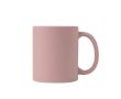 Tasse en céramique mate pour sublimation, intérieur brillant 325 ml couleur rose clair 