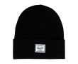 Bonnet en acrylique au toucher doux avec revers Herschel Elmer™ couleur noir