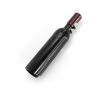 Tire-bouchon magnétique en forme de bouteille de vin avec décapsuleur couleur noir