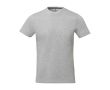 T-shirt à manches courtes pour homme en coton 160 g/m² Elevate Life couleur gris clair chiné