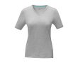 T-shirts publicitaires pour femmes en coton bio 200 g/m² Elevate NXT couleur gris clair chiné