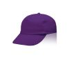 Casquette en polyester et coton en plusieurs couleurs 125 g/m2 couleur violet