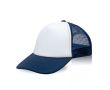 Casquette avec filet arrière respirant et panneau frontal 370 g/m² couleur bleu marine