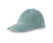 Casquette vintage non structurée à 6 panneaux en coton 250 g/m² couleur vert menthe