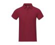 Polo à manches courtes pour homme en coton piqué 200 g/m² Herren-Poloshirt aus Piqué-Baumwolle, 200 g/m2, Elevate Life  couleur bordeaux