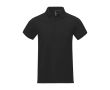 Polo à manches courtes pour homme en coton piqué 200 g/m² Herren-Poloshirt aus Piqué-Baumwolle, 200 g/m2, Elevate Life  couleur noir