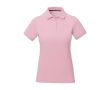 Polo pour femme en maille piquée 200 g/m² Elevate Life couleur rose clair 