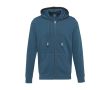 Sweat à capuche en coton et polyester 300 g/m² Elevate Life  couleur cyan