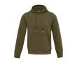 Sweat unisexe en maille avec capuche 300 g/m² Elevate Life  couleur vert olive