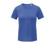 T-shirt technique femmes, maille polyester 105 g/m² Elevate Essentials couleur bleu