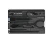 Boîte à outils multifonctions Victorinox SwissCard Classic couleur noir