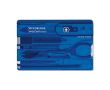 Boîte à outils multifonctions Victorinox SwissCard Classic couleur bleu