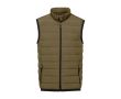 Bodywarmer en duvet pour homme en polyester 164 g/m2 Elevate Life  couleur vert olive