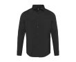 Chemise en popeline pour homme, coupe droite 133 g/m² Elevate couleur noir