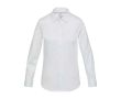 Chemise femme en sergé de coton à manches longues 185 g/m² Elevate couleur blanc