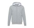 Sweat unisexe, coton recyclé et polyester avec doublure sherpa Elevate couleur gris chiné