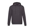 Sweat à capuche unisexe avec intérieur brossé 280 g/m² Elevate couleur gris