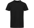 T-shirt unisexe manches courtes coton 200 g/m² Elevate couleur noir