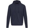 Sweat à capuche unisexe intérieur gratté 280 g/m² Elevate couleur bleu marine