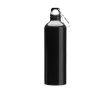 Bouteille en aluminium de grande taille avec mousqueton 800ml couleur noir
