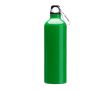 Bouteille en aluminium de grande taille avec mousqueton 800ml couleur vert