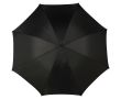 Parapluie manuel à 8 panneaux avec housse et bandoulière Ø 131 cm couleur noir