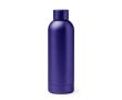 Bouteille isotherme en acier inoxydable avec finition brillante 550ml couleur bleu roi