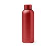 Bouteille isotherme en acier inoxydable avec finition brillante 550ml couleur rouge