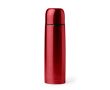 Thermos en acier inoxydable avec finition brillante 500ml couleur rouge