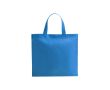 Sac non-tissé personnalisé anses courtes colorées 80 g/m2 Bazaar Short couleur bleu ciel