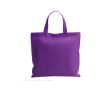 Sac non-tissé personnalisé anses courtes colorées 80 g/m2 Bazaar Short couleur violet