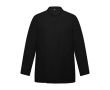 Veste de travail cuisine à manches longues 150 g/m² Roly Dabiz  couleur noir
