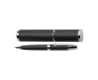 Stylo en métal présenté dans un étui assorti, encre noire couleur noir
