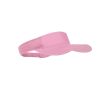 Visière personnalisée en polyester avec latéraux rembourrés Sport couleur rose