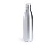 Gourde isotherme en inox recyclé finition brillante argentée 850ml couleur argenté