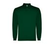 Polo à manches longues 220 g/m² Roly Direct Carpe  couleur vert bouteille