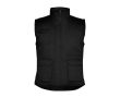 Gilet de travail en polyester et coton 200 g/m² Roly Almanzor couleur noir