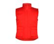Gilet de travail en polyester et coton 200 g/m² Roly Almanzor couleur rouge