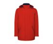 Parka imperméable recyclé 400 g/m² Roly Direct America  couleur rouge