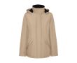 Parka femme en polyester recyclé 400 g/m² Roly Direct America  couleur sable