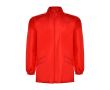 Imperméable unisexe avec capuche 70 g/m² Roly Direct Escocia  couleur rouge