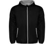 Coupe-vent avec capuche et poche arrière 60 g/m² Roly Direct Angelo  couleur noir