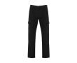 Pantalon de travail en coton avec élastique 240 g/m² Roly Safety  couleur noir