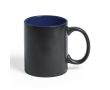 Tasse en céramique noir pour gravure laser colorée 350 ml Magic Black couleur bleu marine