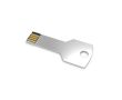 Clé USB impression intégrale en métal au format clé Europe couleur argenté