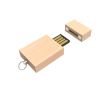 Clé USB impression intégrale en bois avec fermoir magnétique UE couleur bois clair