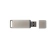 Clé USB impression intégrale en métal avec capuchon Europe couleur argenté